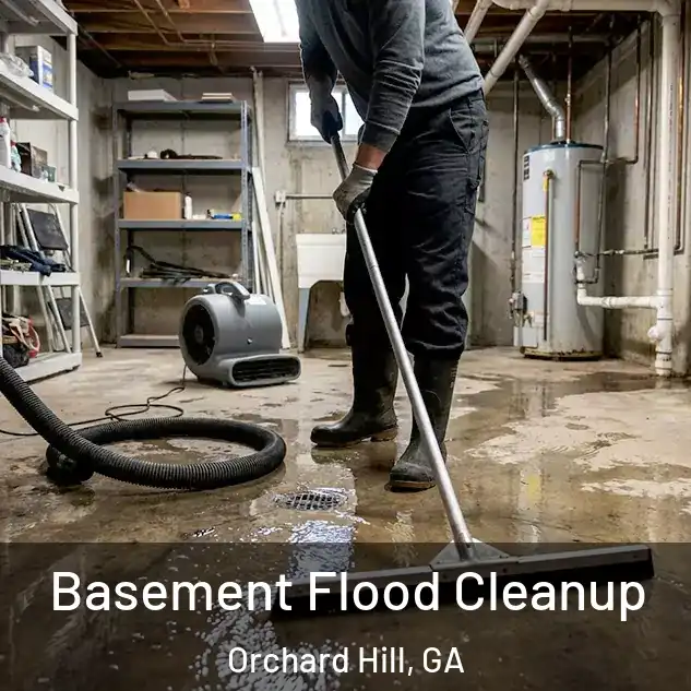  Basement Flood Cleanup Orchard Hill, GA