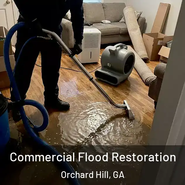  Commercial Flood Restoration Orchard Hill, GA