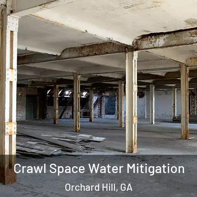  Crawl Space Water Mitigation Orchard Hill, GA