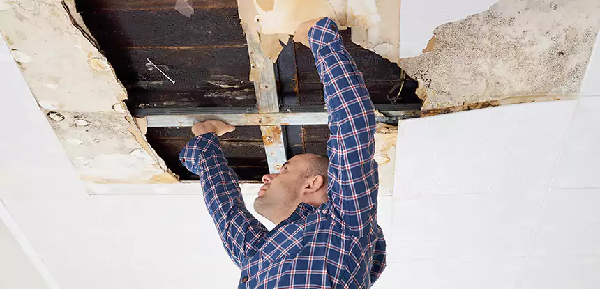 Attic Wood Rot Repair in Orchard Hill