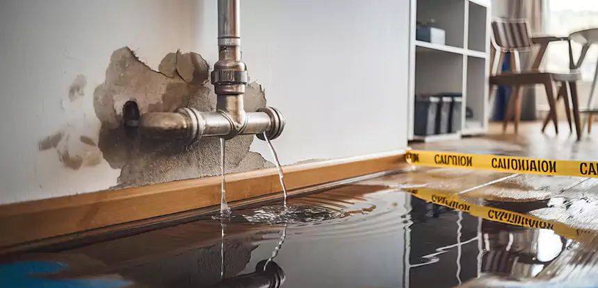 Burst Pipe Cleanup in Orchard Hill