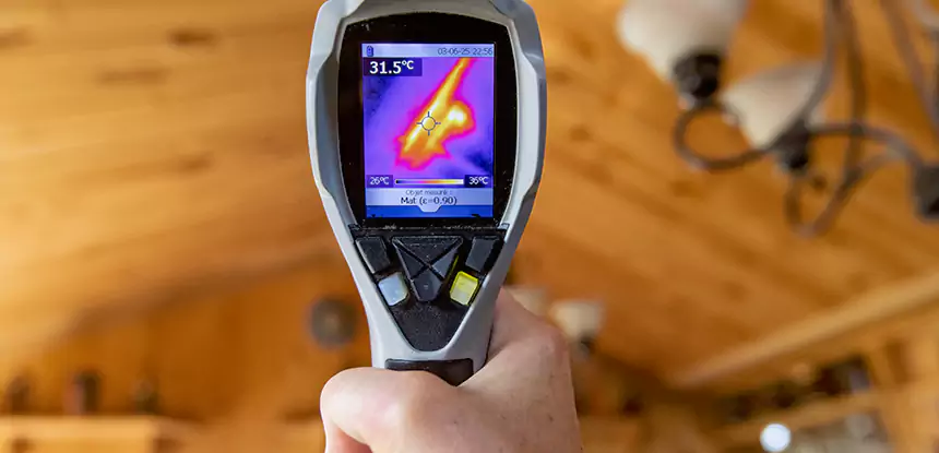 Infrared Camera Roof Leak Detection in Orchard Hill