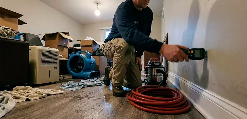 Moisture Damage Evaluation in Orchard Hill