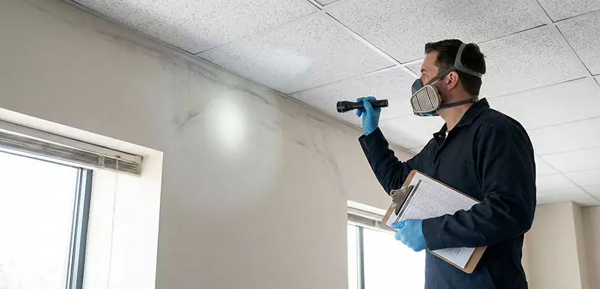 Ceiling Water Damage Inspection in Orchard Hill