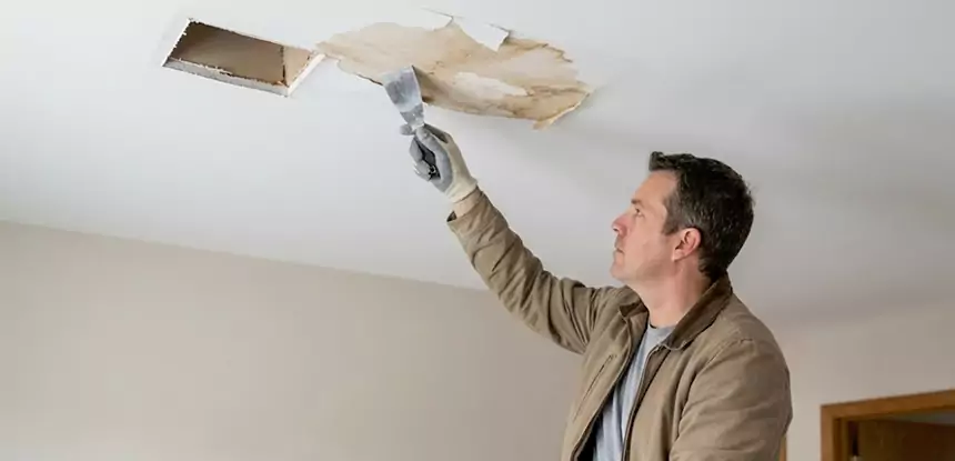 Dry Ceiling After Water Leak in Orchard Hill