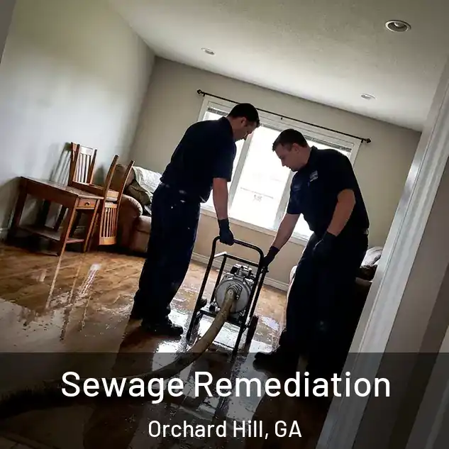  Sewage Remediation Orchard Hill, GA