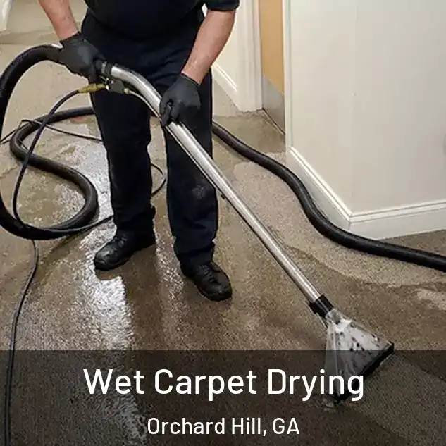  Wet Carpet Drying Orchard Hill, GA